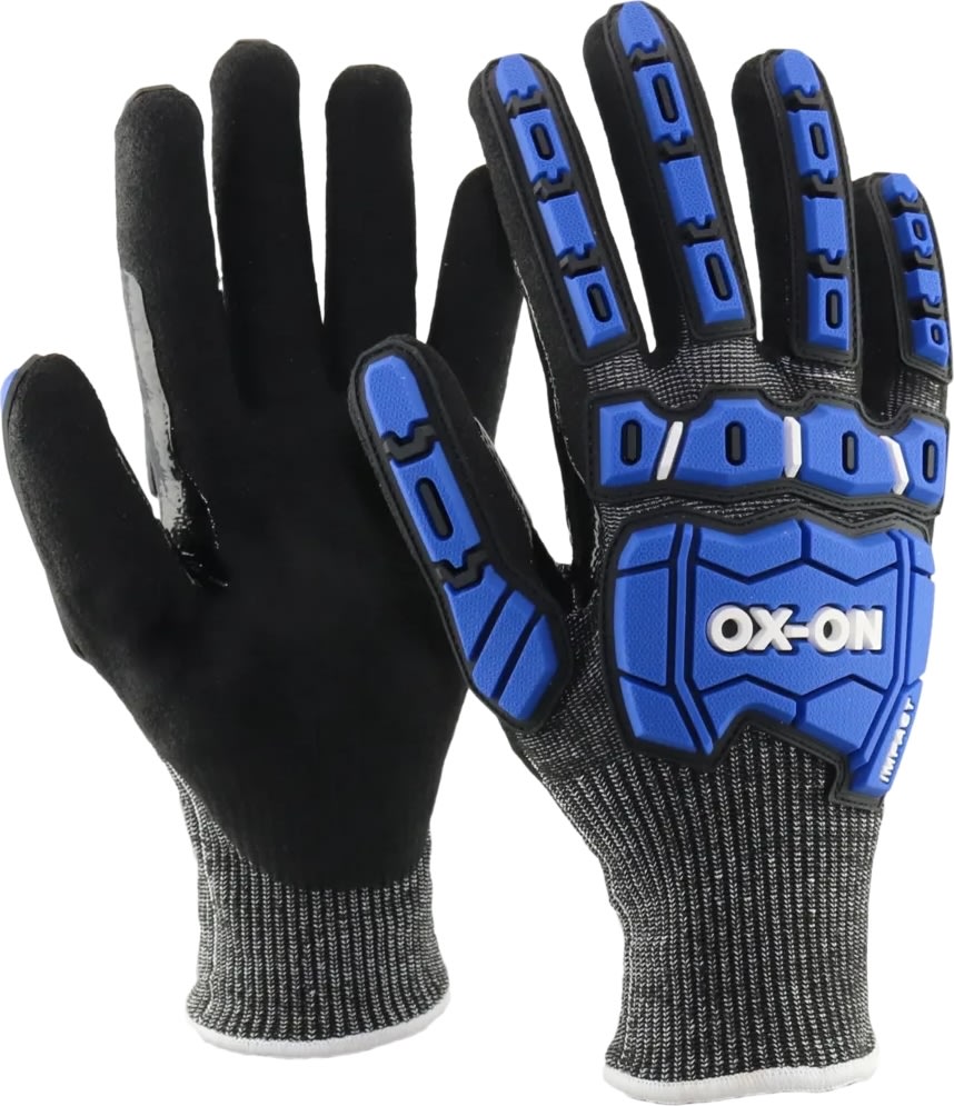 OX-ON Arbetshandske Impact Cut 12001, Stl. 9