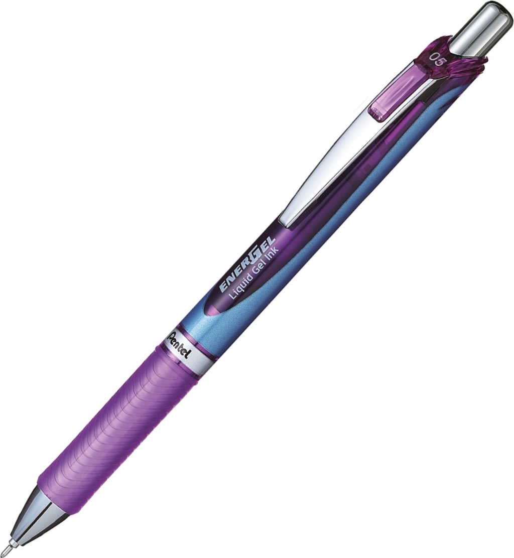 Pentel EnergelX BLN75 Rollerball 0,5 mm Lila