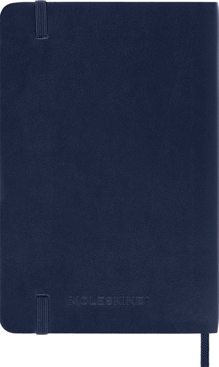 Moleskine 2026 Kalender | S | Vecka | Pock. | Blå