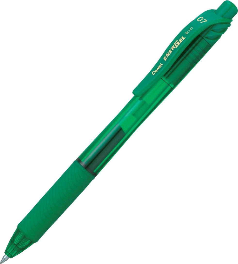 Pentel EnergelX BL107 Rollerball 0,7 mm Grön