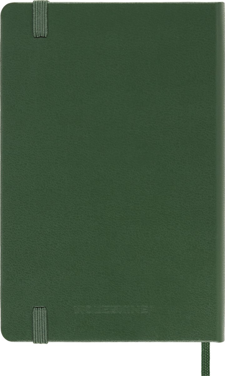 Moleskine 2026 Kalender | H | Dag | Poc. | Grön