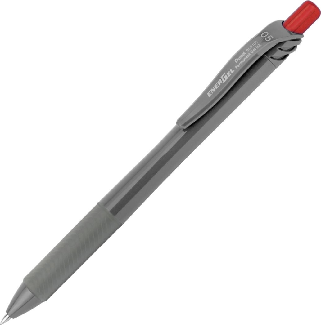 Pentel Energel BLP105 Dokumentpenna | Perm. | Röd