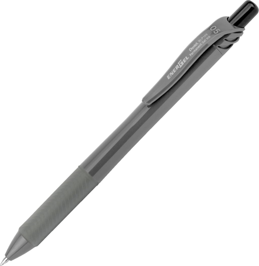 Pentel Energel BLP105 Dokumentpenna | Perm | Svart