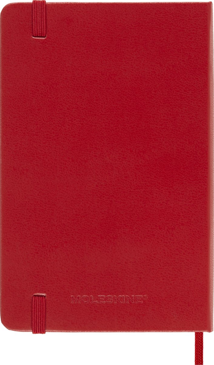 Moleskine 2026 Kalender | H | Dag | Poc. | Röd