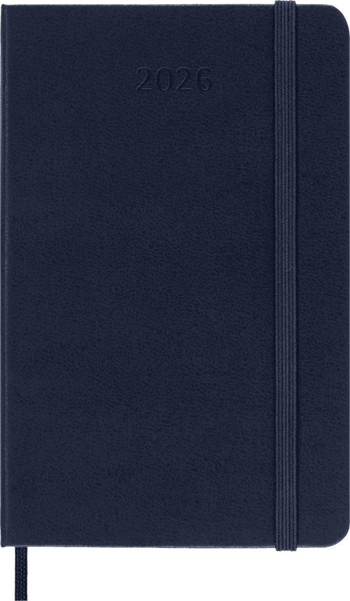 Moleskine 2026 Kalender | H | Dag | Pock. | Blå