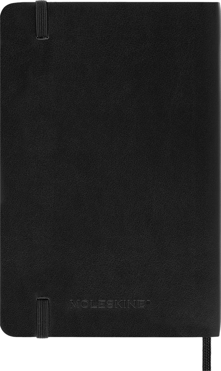Moleskine 2026 Kalender | S | Dag | Poc. | Svart