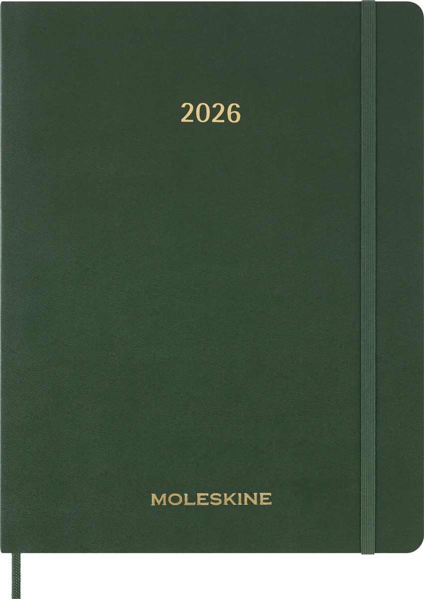 Moleskine 2026 Kalender | Ess. | Vecka v. | Grön