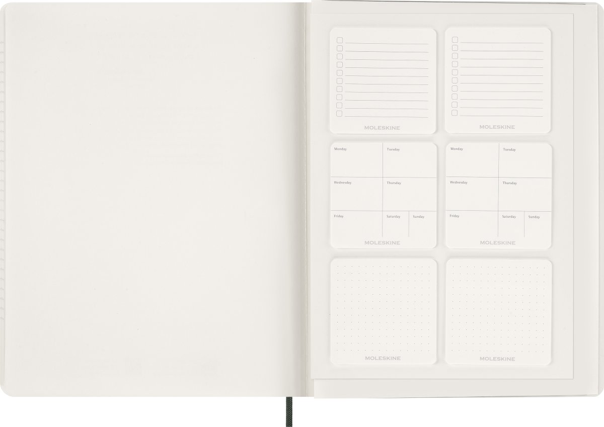 Moleskine 2026 Kalender | Ess. | Vecka v. | Grön