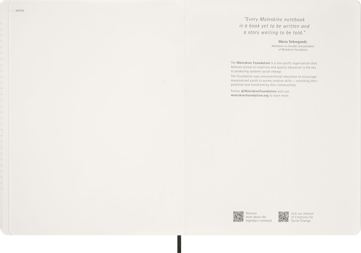 Moleskine 2026 Kalender | Ess. | Veckovy | Svart