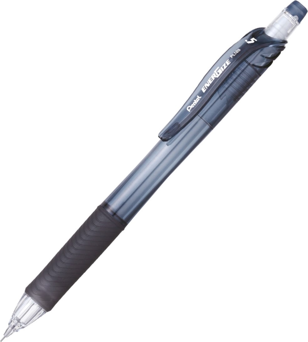 Pentel PL105 EnerGizeX Stiftpenna, 0,5 mm, Svart