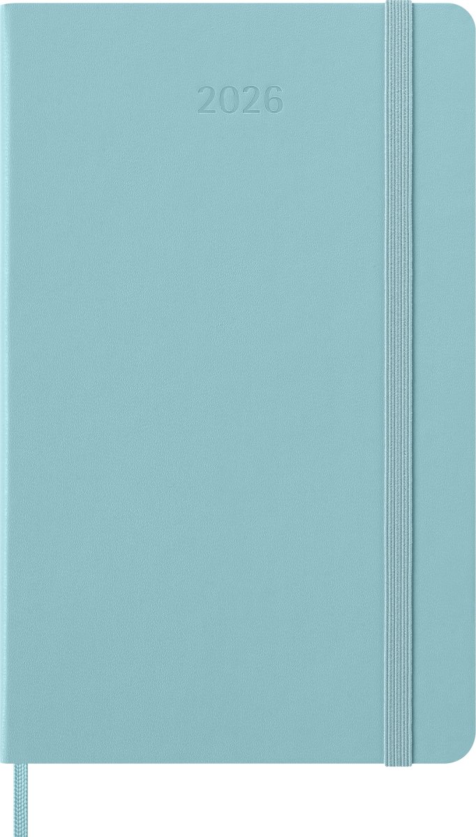 Moleskine 2026 Kalender | H | Vecka | L | Ljusblå