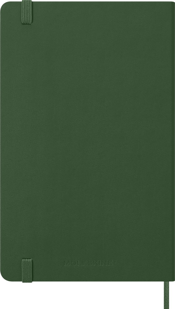 Moleskine 2026 Kalender | H | Vecka | L | Grön