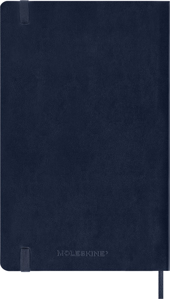 Moleskine 2026 Kalender | S | Vecka | L | Blå