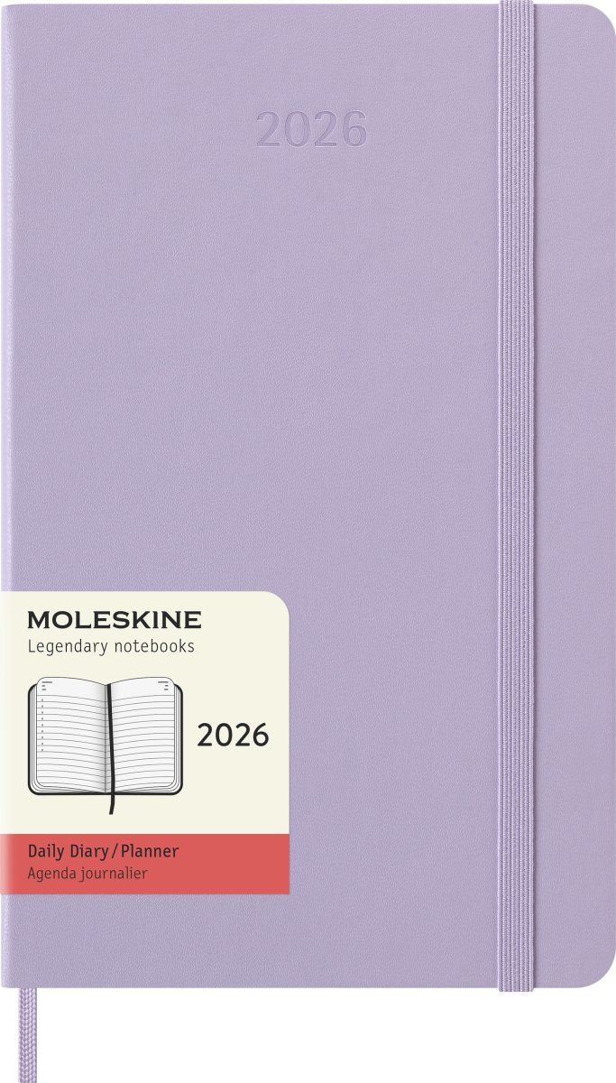 Moleskine 2026 Kalender | H | Dag | L | Lila