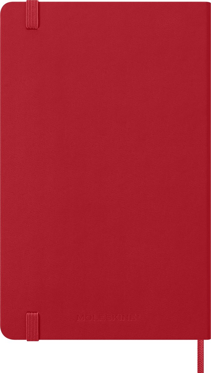 Moleskine 2026 Kalender | H | Dag | L | Röd