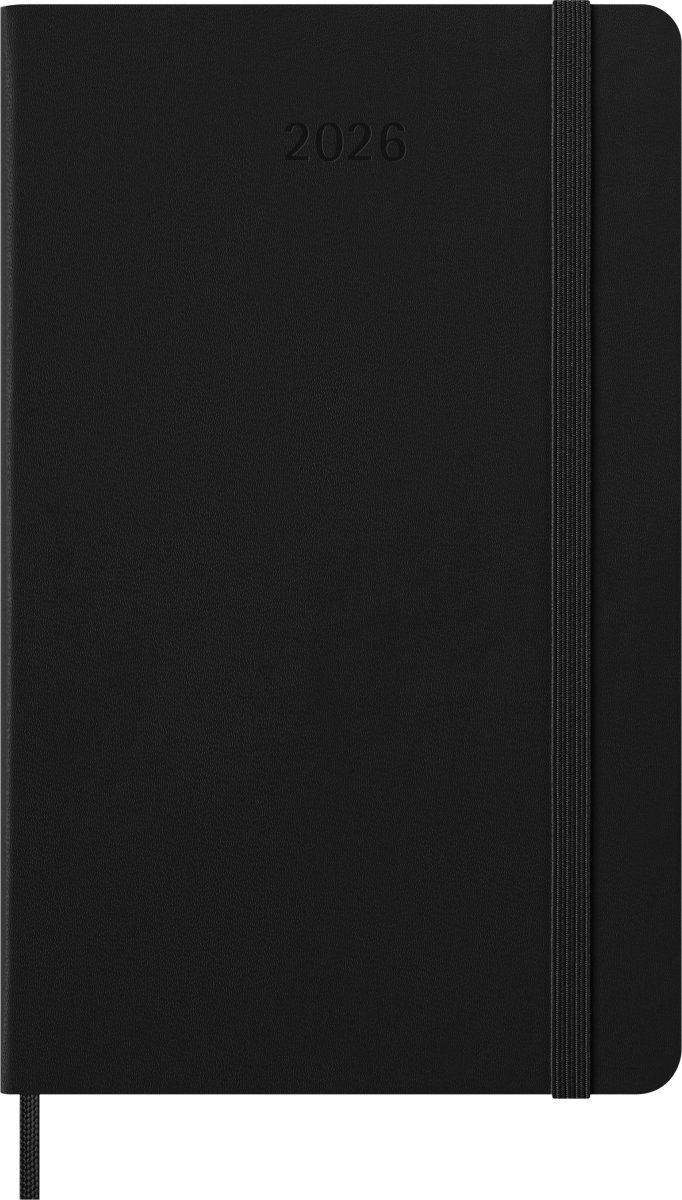 Moleskine 2026 Kalender | H | Dag | L | Svart