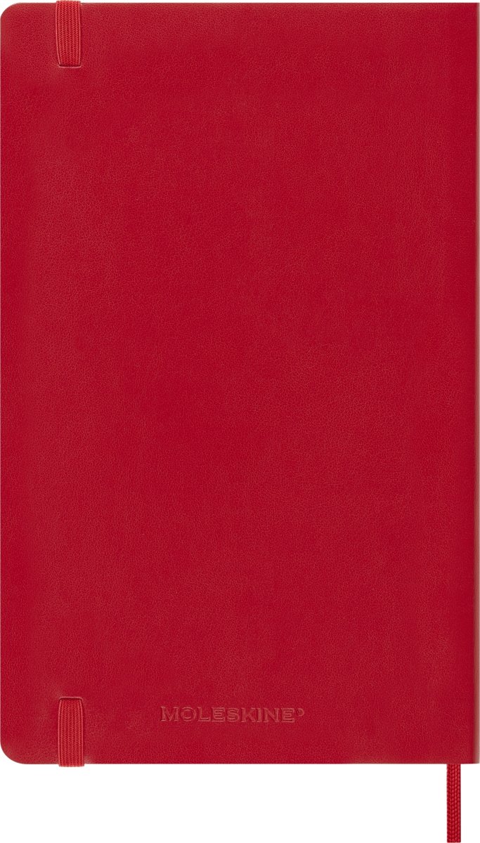 Moleskine 2026 Kalender | S | Dag | L | Röd