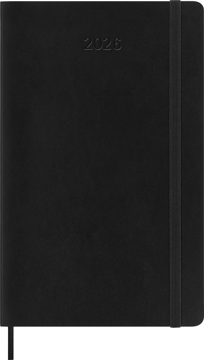 Moleskine 2026 Kalender | S | Dag | L | Svart