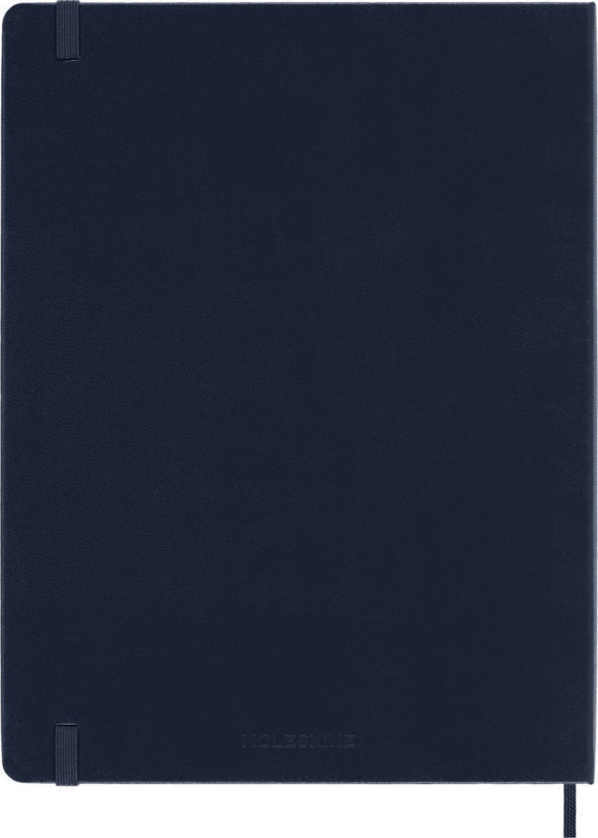 Moleskine 2026 Kalender | H | Vecka | XL | Blå