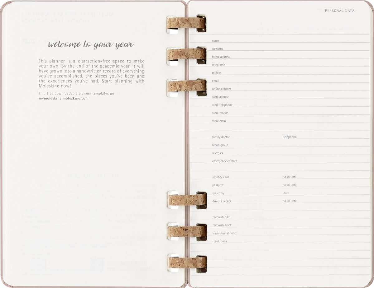 Moleskine 2026 Kalender | Vecka | L | Beige