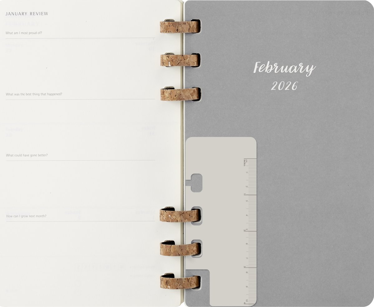 Moleskine 2026 Kalender | Vecka | L | Svart
