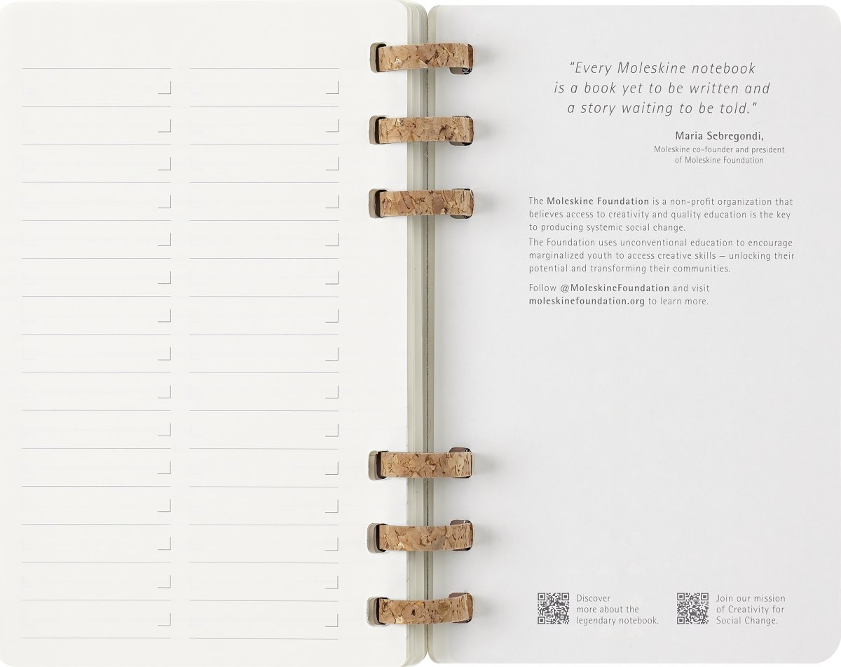 Moleskine 2026 Kalender | Vecka | L | Svart