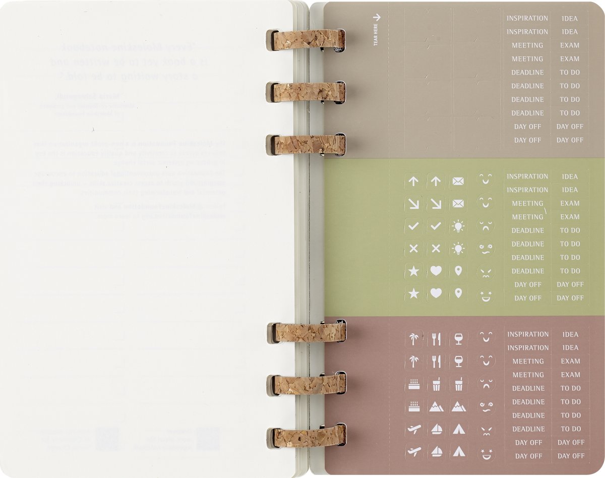 Moleskine 2026 Kalender | Vecka | L | Svart