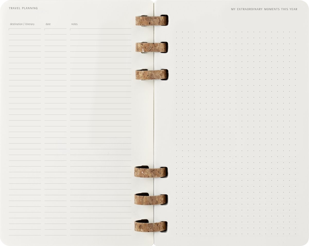 Moleskine 2026 Kalender | Vecka | L | Svart