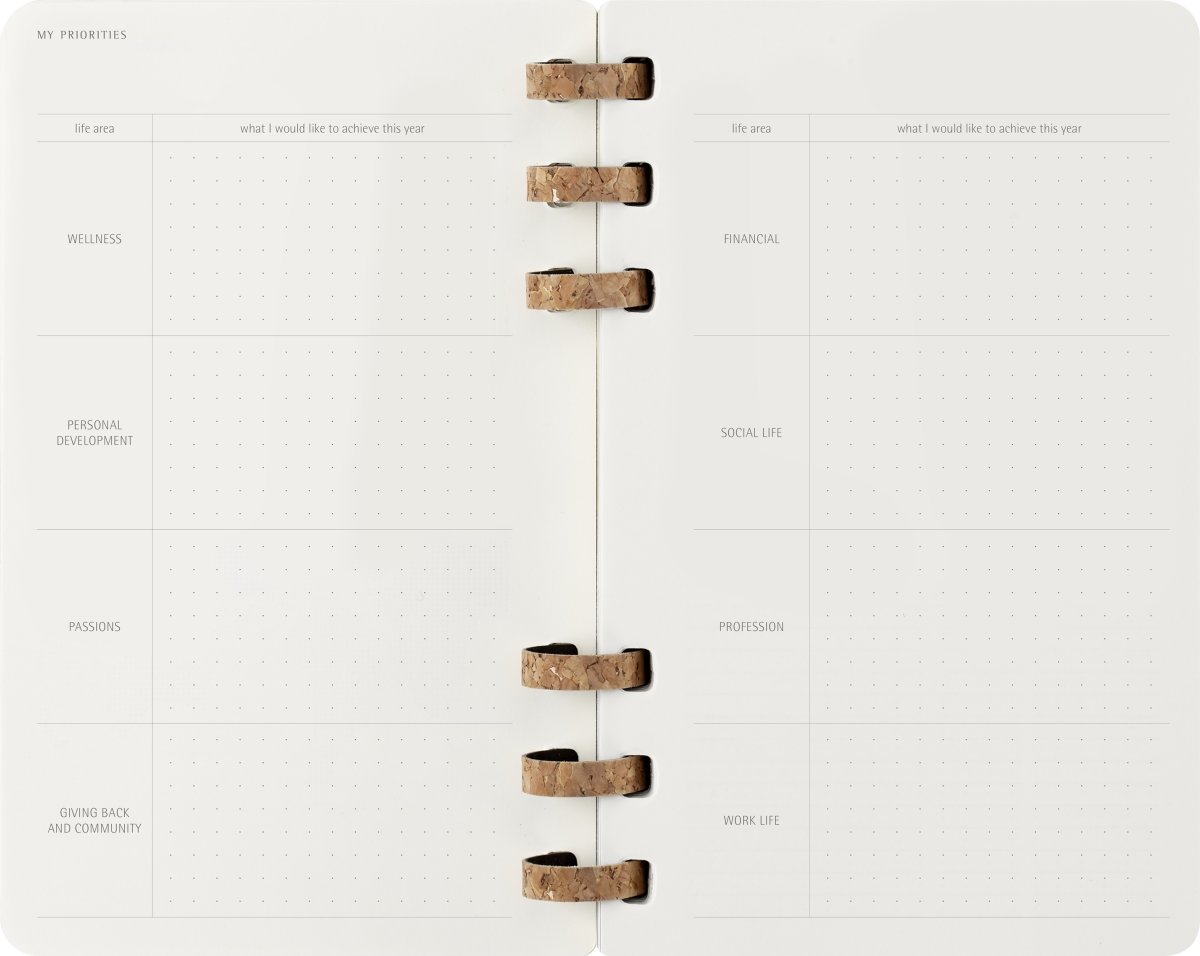Moleskine 2026 Kalender | Vecka | L | Svart