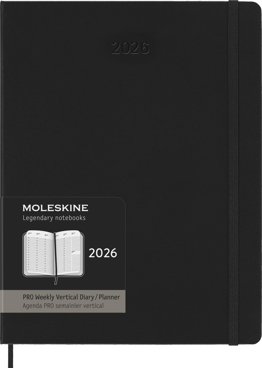 Moleskine 2026 Kalender | H | Vecka Pro v. | XL