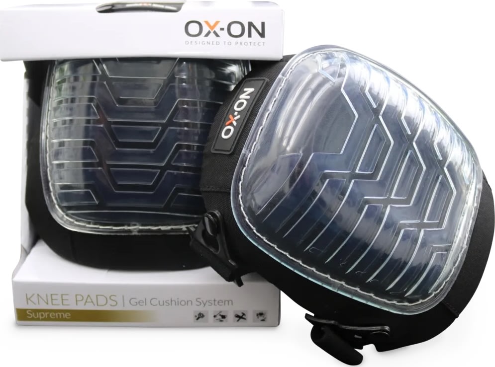 OX-ON Knäskydd Supreme m/geléinlägg, 2 st.
