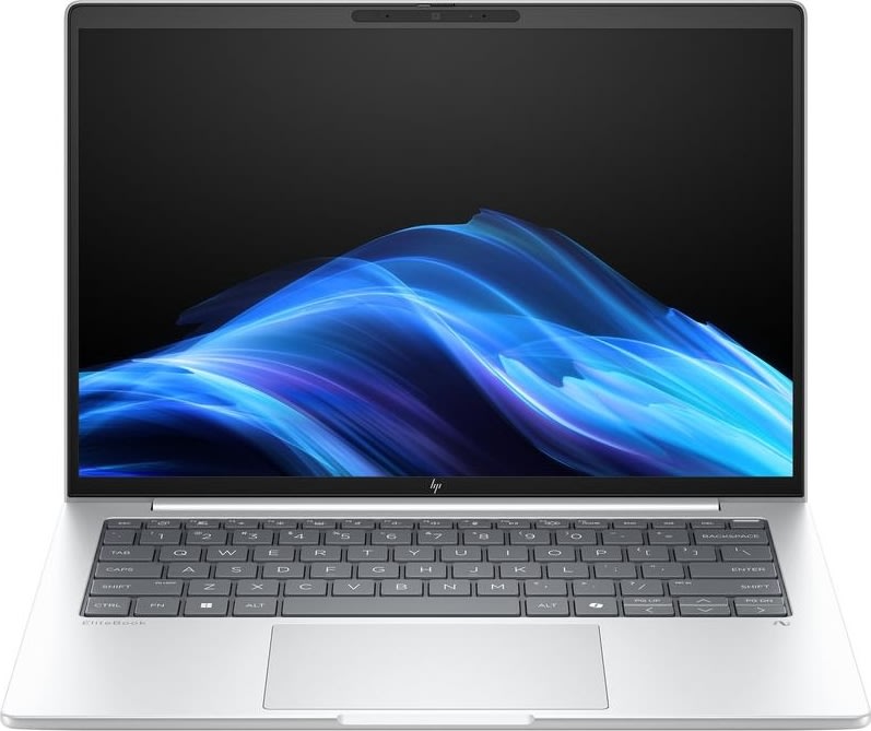 HP EliteBook 8 G1i 14" AI Notebook, silver