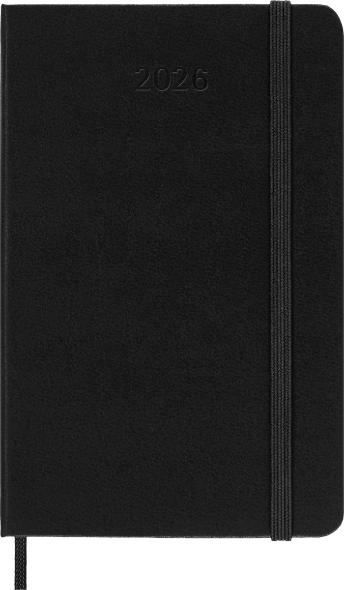 Moleskine 2026 Kalender | H | Dag | Poc. | Svart
