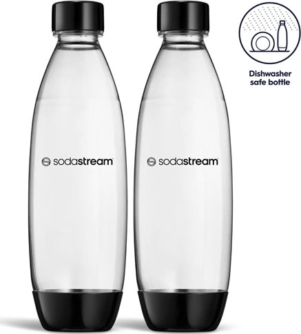 Sodastream Twin-flaska 1L fuse DWS - Flaska 2-pack