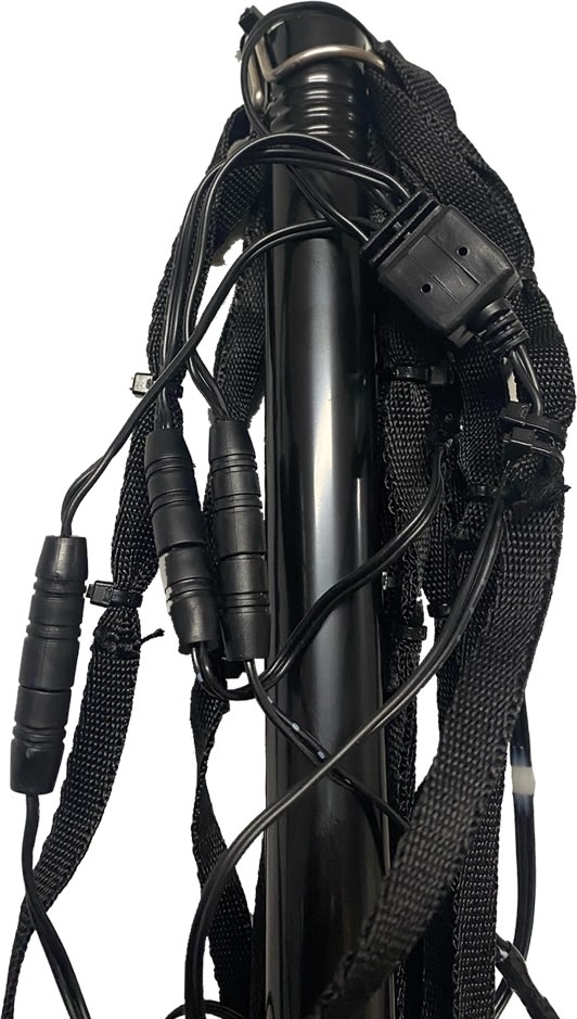 Starlight ljusslinga, flagg., 10m, 8000LED, blink