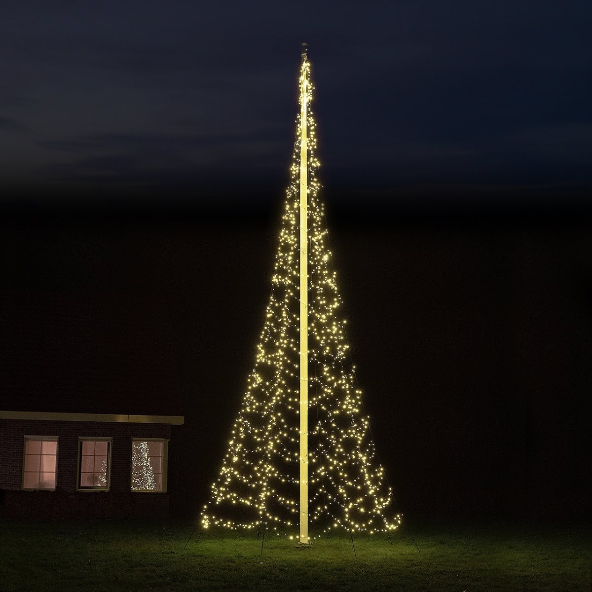 Starlight ljusslinga, flaggst. 8m, 2000 LED, blink