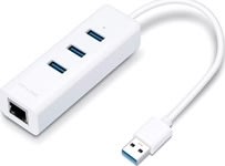 TP-Link 3-portars nav och Gigabit Ethernet-adapter