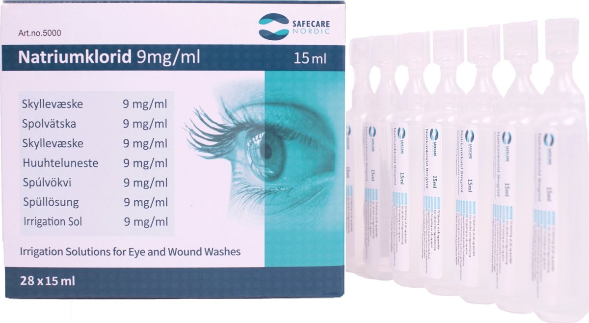 SafeCare Pipetter | Ögon och sår | 28 x 15 ml