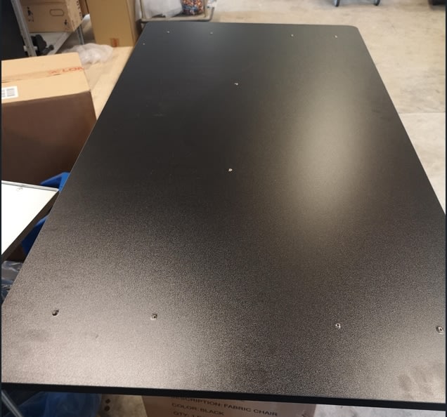Sun-Flex Elite Höj- / sänkbord, 120x60cm, svart 