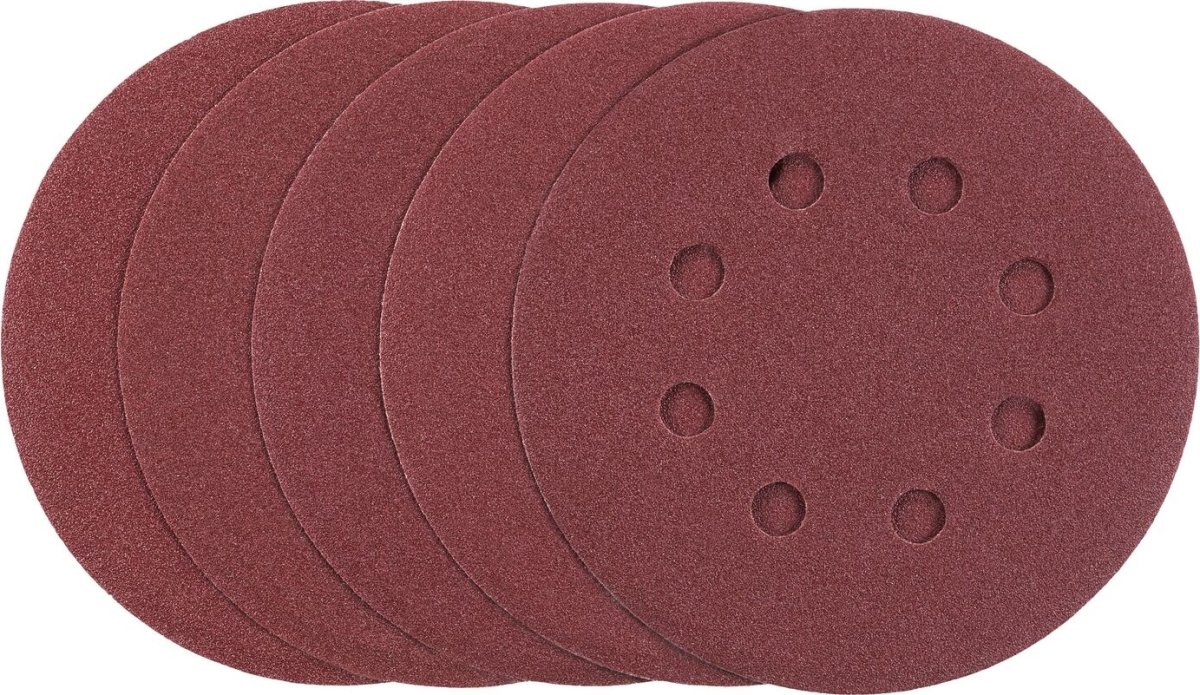 Stanley Sliprondell Ø125 mm, korn 120, 5 st.