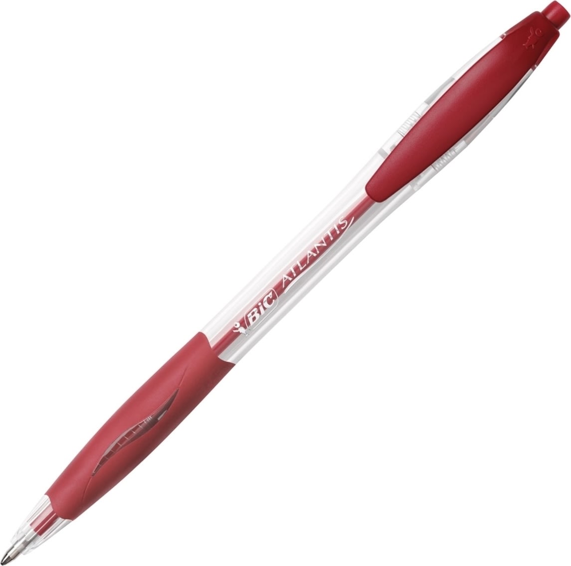 BiC Atlantis Classic kulspetspenna | M | Röd