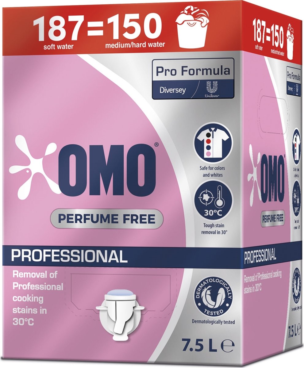 Omo Professional Flytande Tvättmedel | 7,5 L