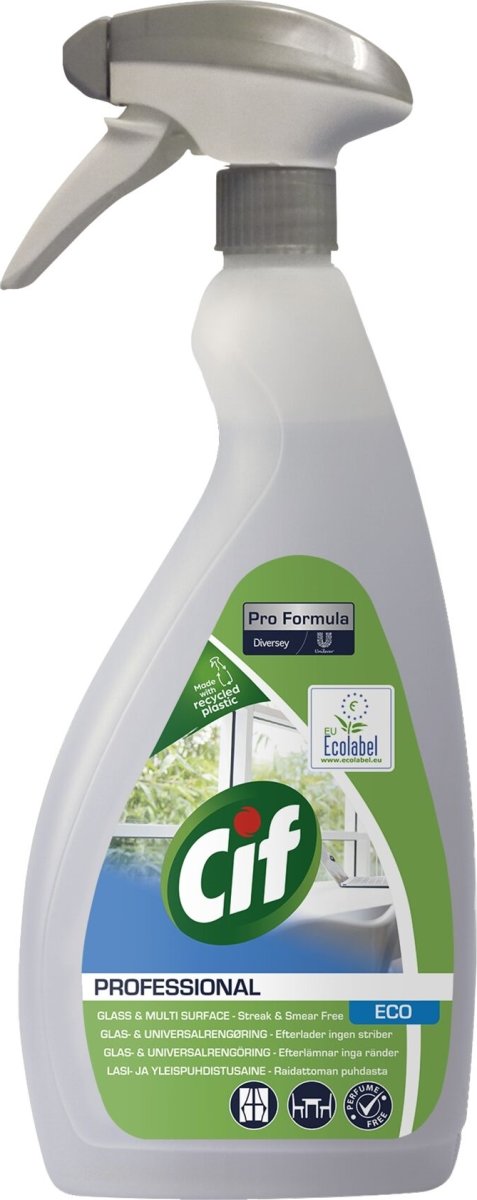 Cif Eco Glas- och universalrengöring, 750 ml