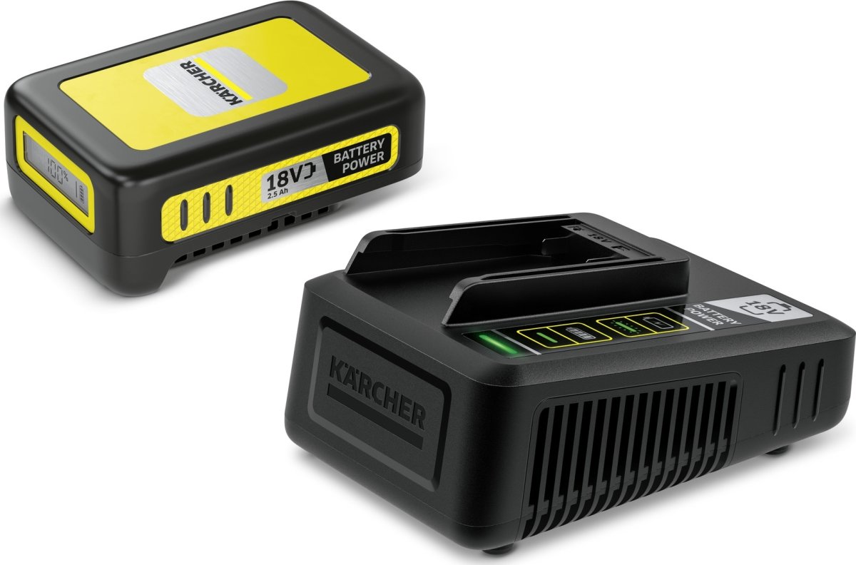 Kärcher StartKit | Batteri 18 V / 2,5Ah + laddare