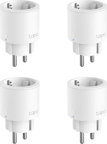 4-pack TP-Link Tapo energiförbruksmätare, vit
