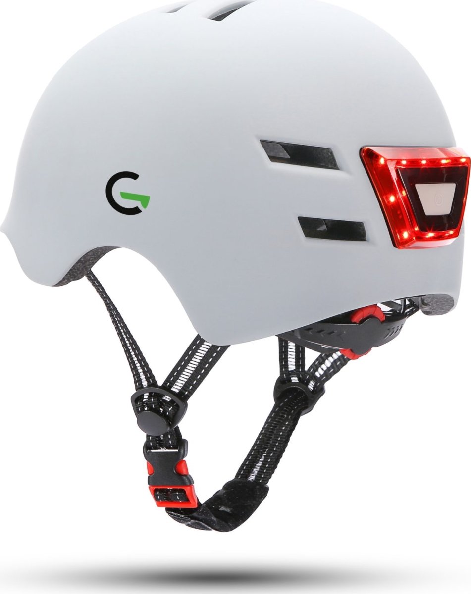GoRunner Cykelhjälm, Str. M - 55-58 cm, vit