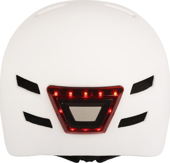 GoRunner Cykelhjälm, Strl. L - 58-61 cm, vit
