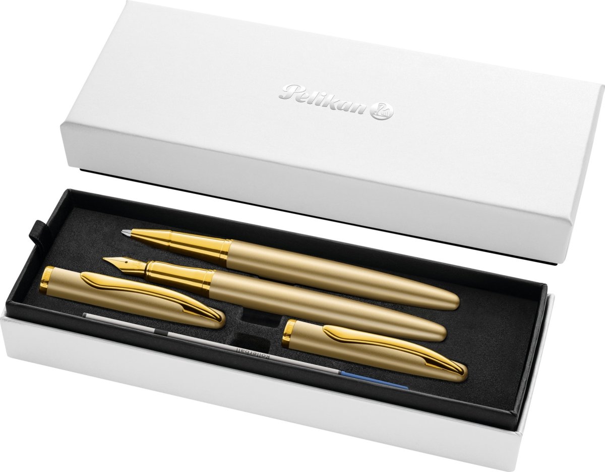 Pelikan Jazz N. Elegance Set, Reservoar/Rol, gold