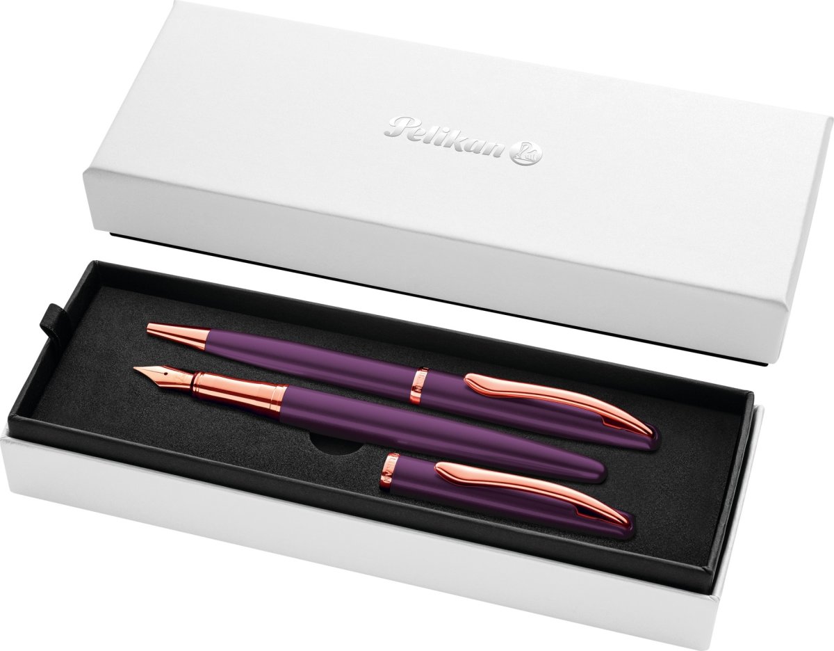 Pelikan Jazz N. Elegance Set, Res/Kulspets, Viola