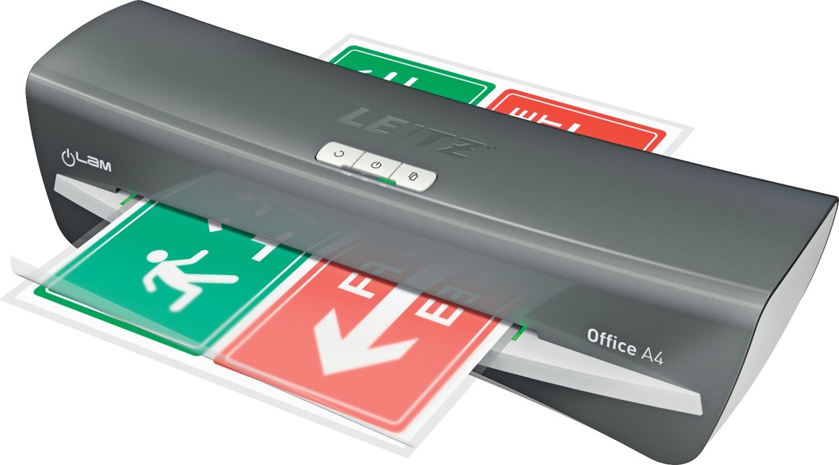 Lamineringsmaskin Leitz iLAM Office A4 Vit/Grå